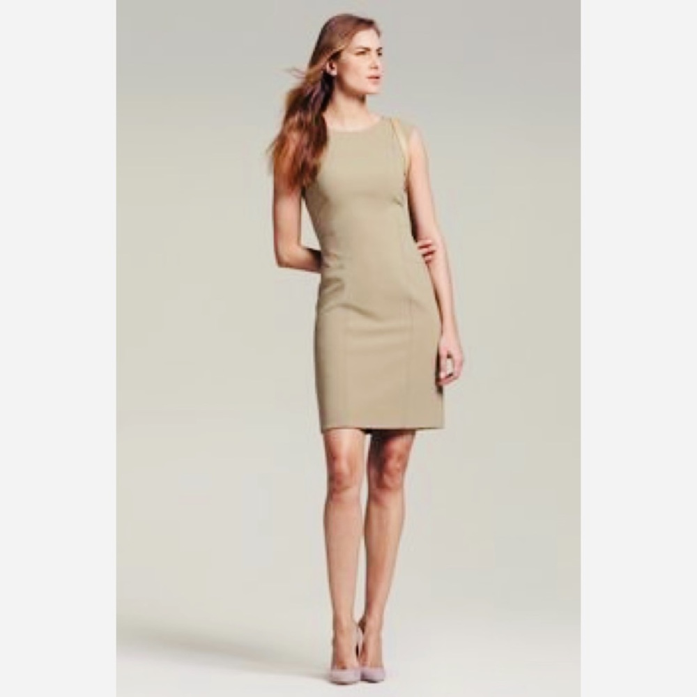 M.M. Lafleur -The Classic Smart Dress in Beige